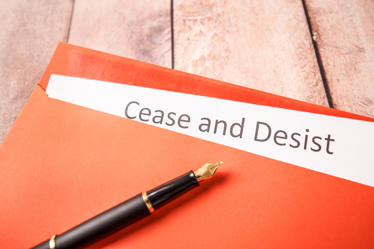 Before You Send a Cease and Desist | Peacock Law P.C.